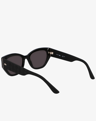 Gafas rectangulares de acetato con monograma