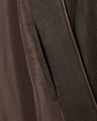 Chaqueta Harrington de lana