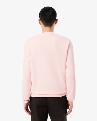 Sudadera de cuello redondo de felpa
