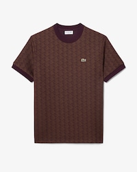 Camiseta de jacquard con monograma