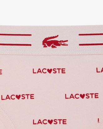 Slips de algodón elástico de San Valentín