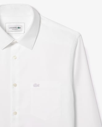 Camisa de corte regular de algodón