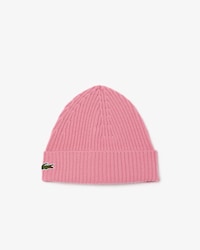 Gorro de canalé de lana cepillada