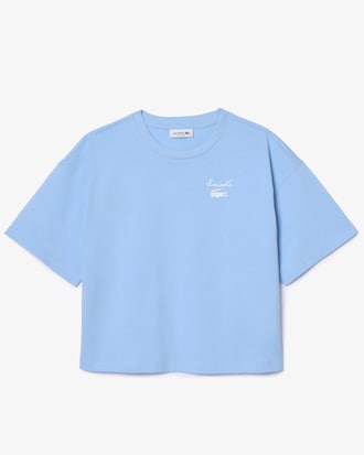 Camiseta de algodón con logotipo