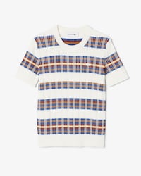 Jersey de manga corta de punto de canalé
