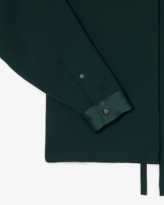 Camisa oversize de sat&eacute;n