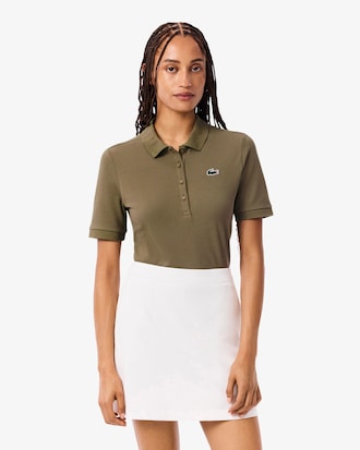 Polo de golf termorregulador de corte ajustado