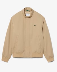 Chaqueta Harrington de sarga hidr&oacute;fuga