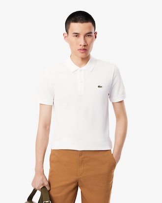 Polo de piqué de corte ajustado L.12.12