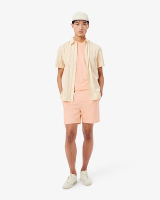 Pantal&oacute;n corto de punto jersey texturizado