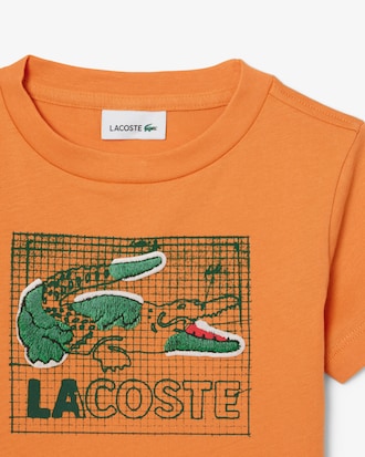 Camiseta de algod&oacute;n con estampado gr&aacute;fico