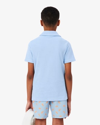 Polo de tejido de rizo