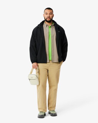 Sobrecamisa de corte regular de algodón con cuadros escoceses
