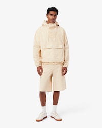 Bermudas cargo estampadas de corte recto