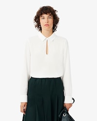 Camisa popover estampada de corte regular