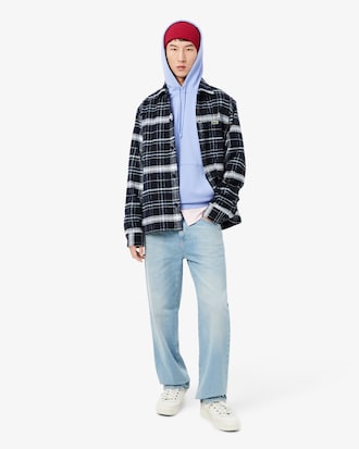 Gorro de canal&eacute; de lana cepillada