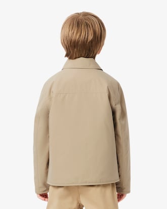 Chaqueta Harrington de sarga hidrófuga