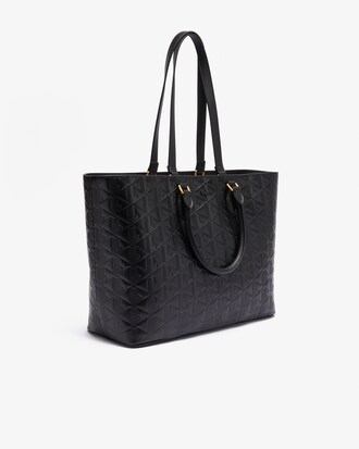Bolso tote Maheki de piel estampada en relieve