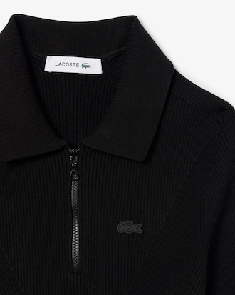 Polo de punto de canalé 3D