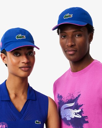 Gorra de hombre Lacoste Sport Roland Garros Edition en microfibra