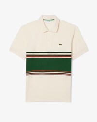 Polo de rayas de corte cl&aacute;sico fabricado en Francia