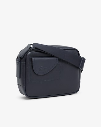 Bolso peque&ntilde;o Club Lacoste de piel granulada