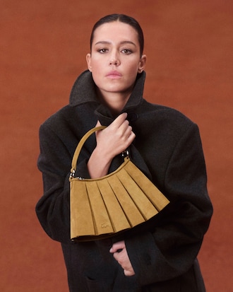 Bolso de ante Lenglen peque&ntilde;o