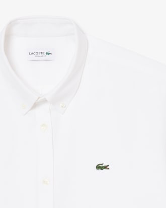 Regular Fit Short-Sleeved Oxford Shirt