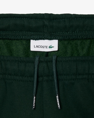 Pantalón de chándal de felpa con rayas decorativas