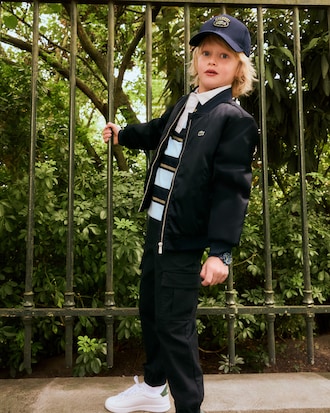 Cazadora tipo bomber de nailon