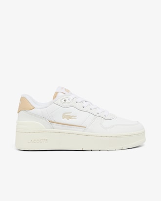 Zapatillas de mujer T-Clip Platform de piel