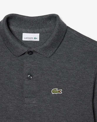 Camisa polo de manga larga de petit piqu&eacute;