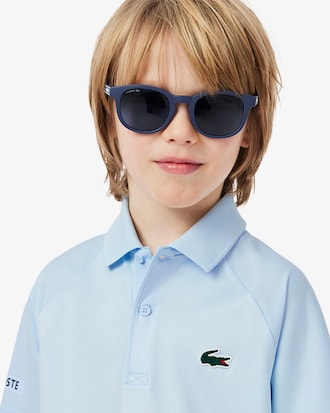 Polo de punto jersey elástico Lacoste x Daniil Medvedev