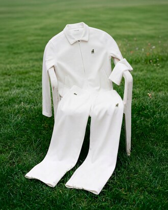 Pantal&oacute;n de ch&aacute;ndal The GOAT Lacoste x Novak Djokovic