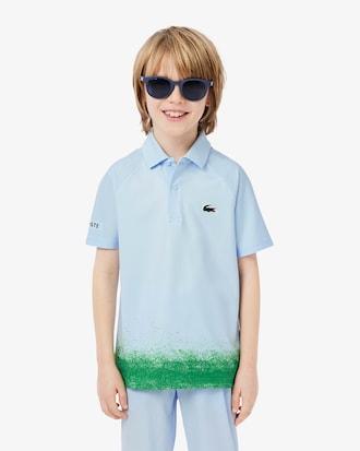 Polo de punto jersey elástico Lacoste x Daniil Medvedev