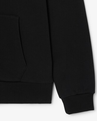 Sudadera de felpa con cremallera de corte cl&aacute;sico