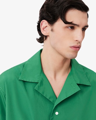 Camisa de rayas de corte holgado Runway