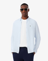 Camisa de lino de corte regular