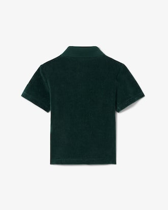 Polo de tejido de rizo