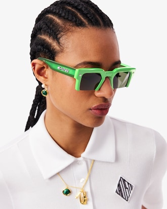 Gafas rectangulares de acetato Runway