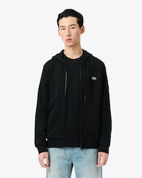 Sudadera de felpa con cremallera de corte cl&aacute;sico