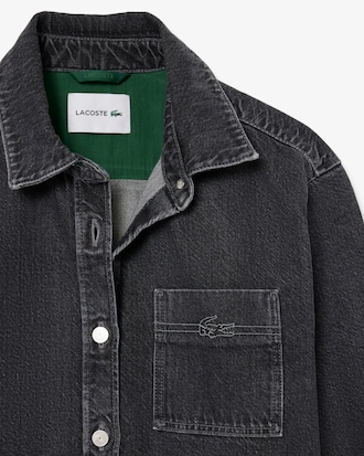 Sobrecamisa de denim oversized