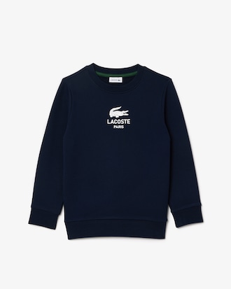 Sudadera de felpa con estampado exclusivo