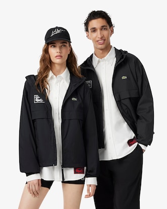 Chaqueta hidr&oacute;fuga replegable Lacoste x Alpine