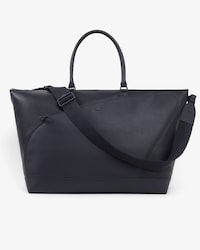 Bolsa de fin de semana Club Lacoste de piel granulada