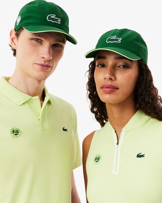 Gorra de hombre Lacoste Sport Roland Garros Edition en microfibra