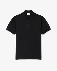 Polo con cocodrilo met&aacute;lico de corte cl&aacute;sico