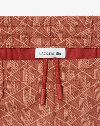 Pantalón de chándal acampanado con monograma
