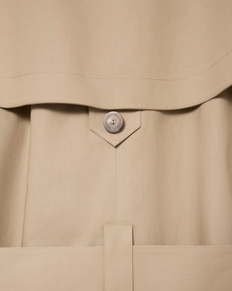 Gabardina impermeable Lacoste x Mackintosh