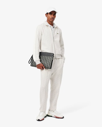 Pantal&oacute;n de ch&aacute;ndal Paris con monograma